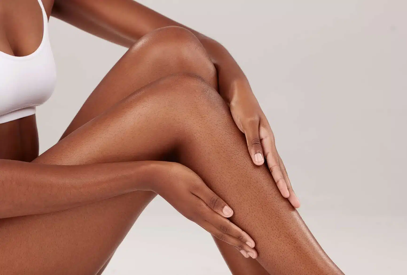 Laser hair removal for legs